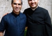 Padres Rodrigo Mello e Giovanni Fernandes: sétimo dia da Novena, 24/09/15 | <strong>Crédito: </strong>Roni Lisboa / Pascom